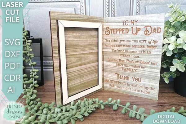 Dia Del Padre Photo Frame Creativo Digital